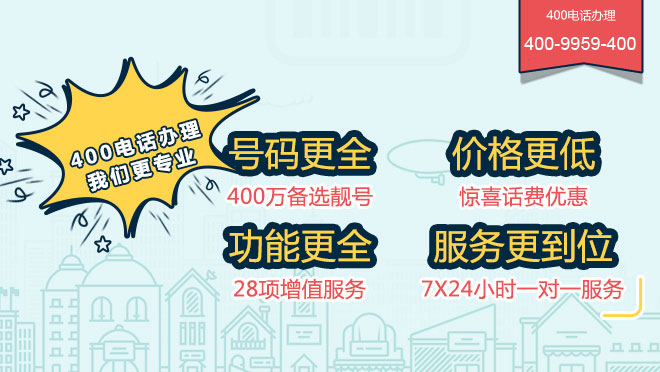 400電話后臺操作指南一鍵教你了解增值服務(wù)功能介紹